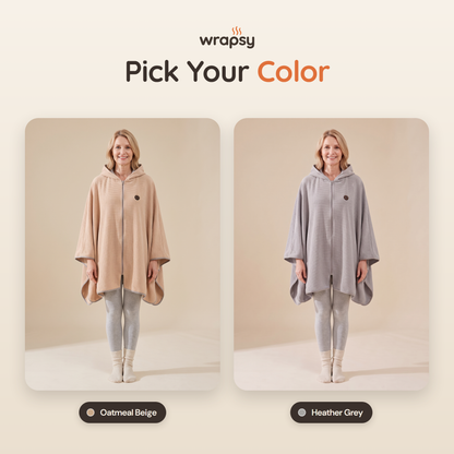 Wrapsy™ Heated Wearable Blanket