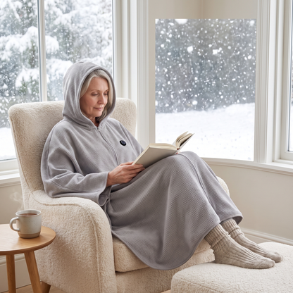 Wrapsy™ Heated Wearable Blanket
